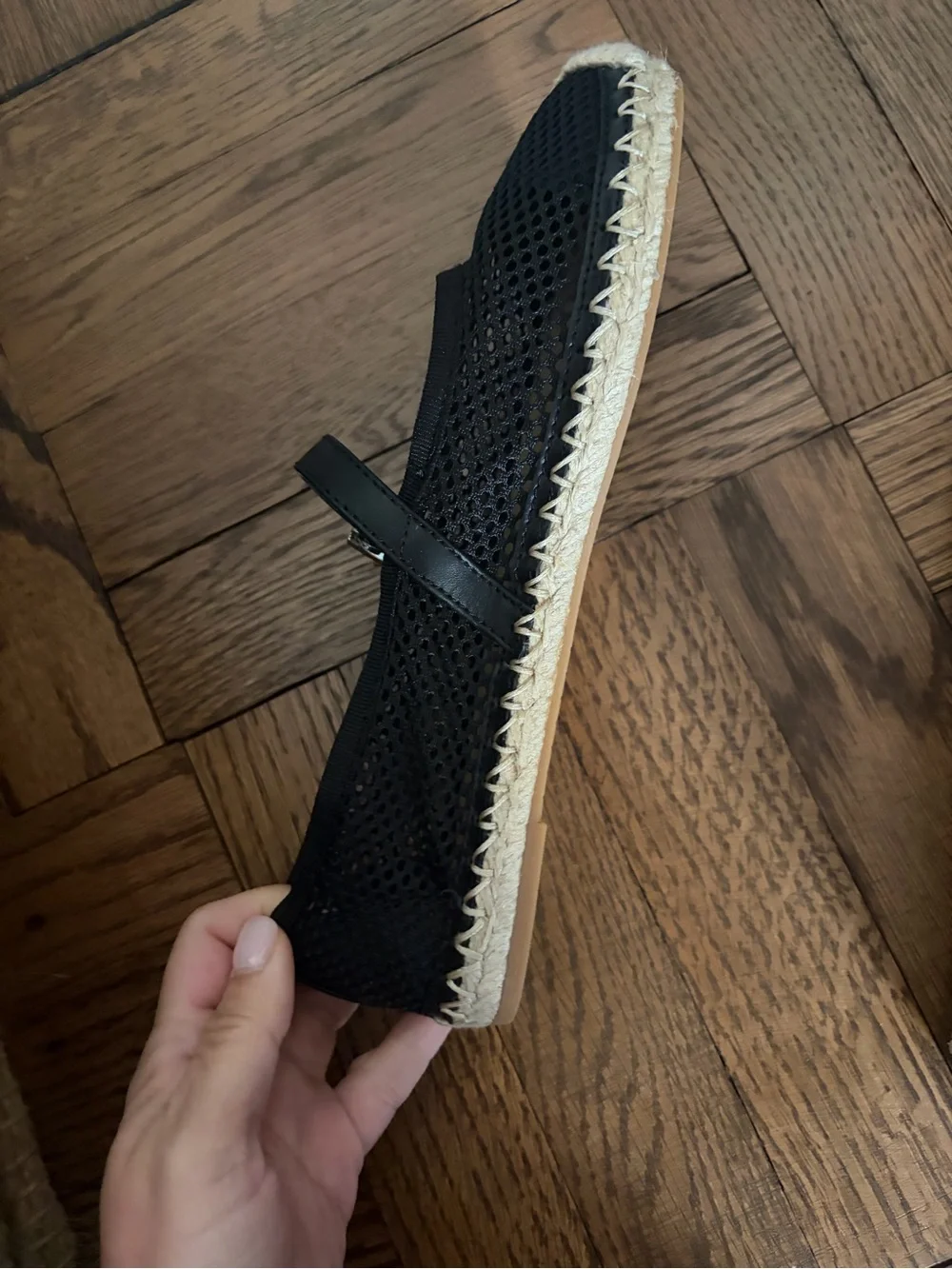 Michael Kors Black New Women's Lynn Ballet Espadrilles Size 6.5